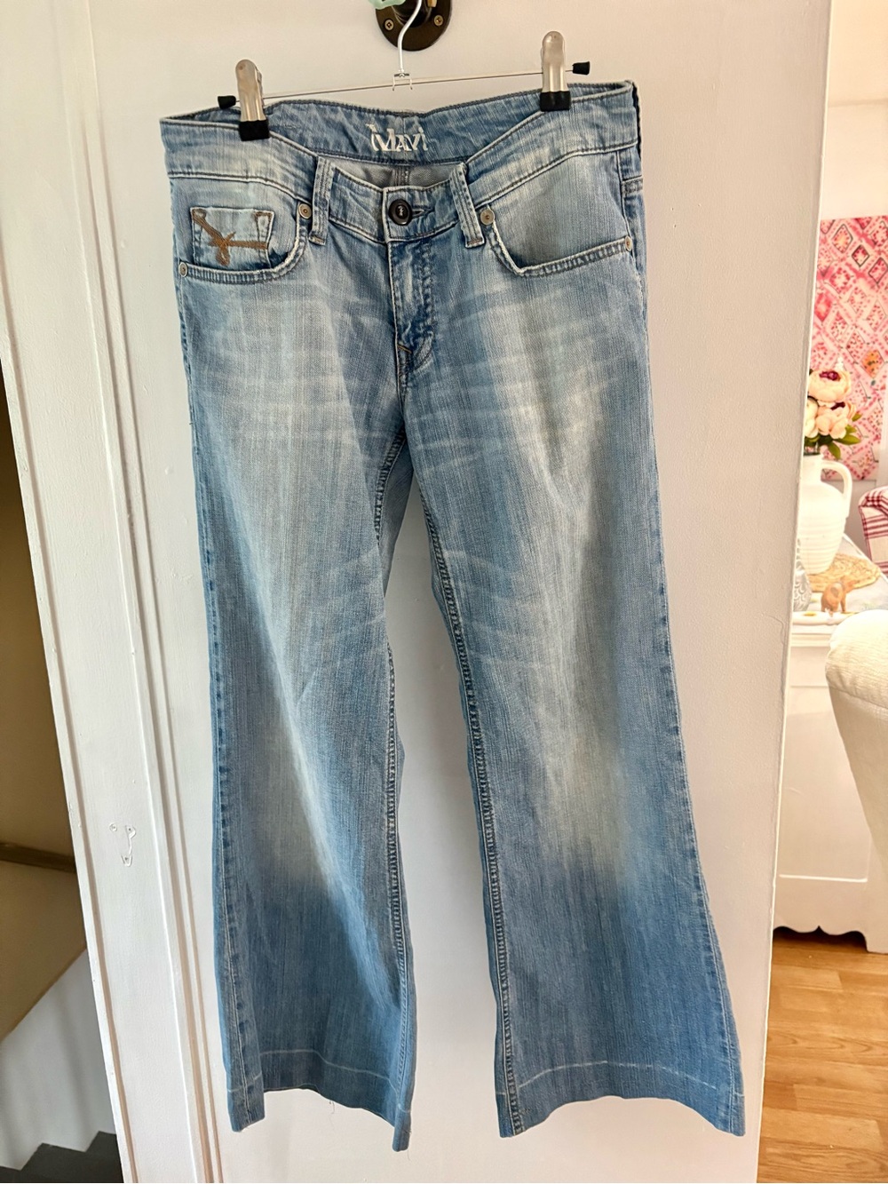 Mavi vintage low rise flare jeans
